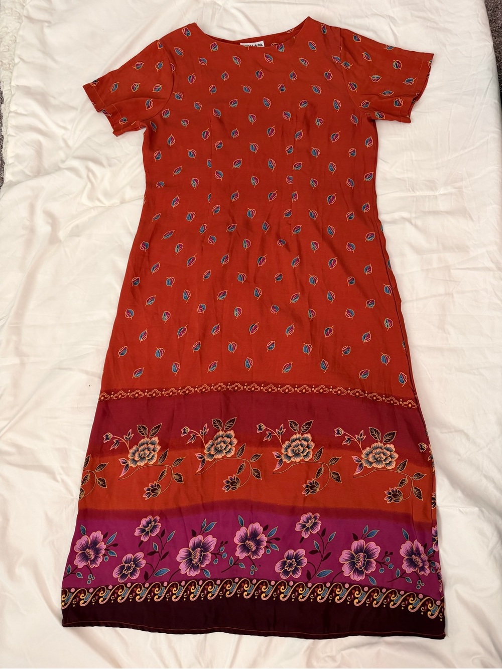 Leaf Maxi Dress